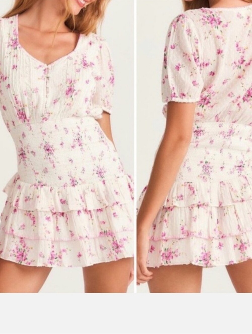 LoveShackFancy Keelin Mini Dress